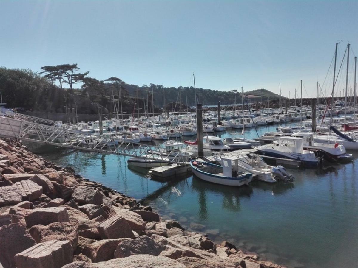 Vue Mer Cote De Granit Rose En Bretagne Trebeurden Luaran gambar